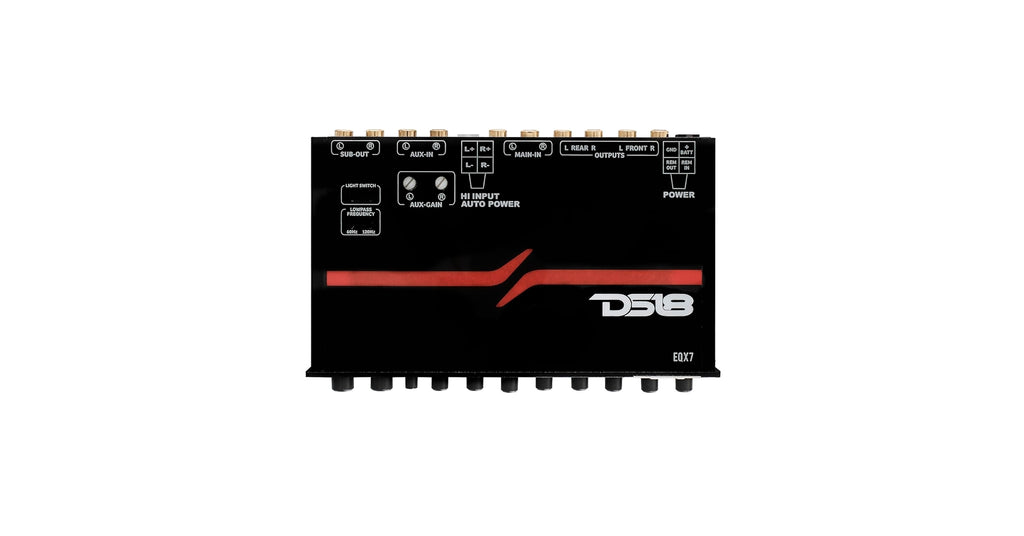 DS18 7-Band Stereo Equalizer/Crossover