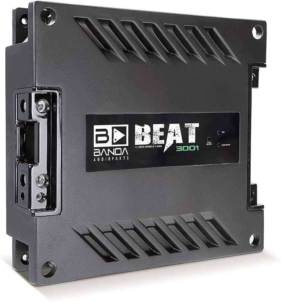 Banda Class D 3000 Watts RMS 1 Ohm Amplifiers