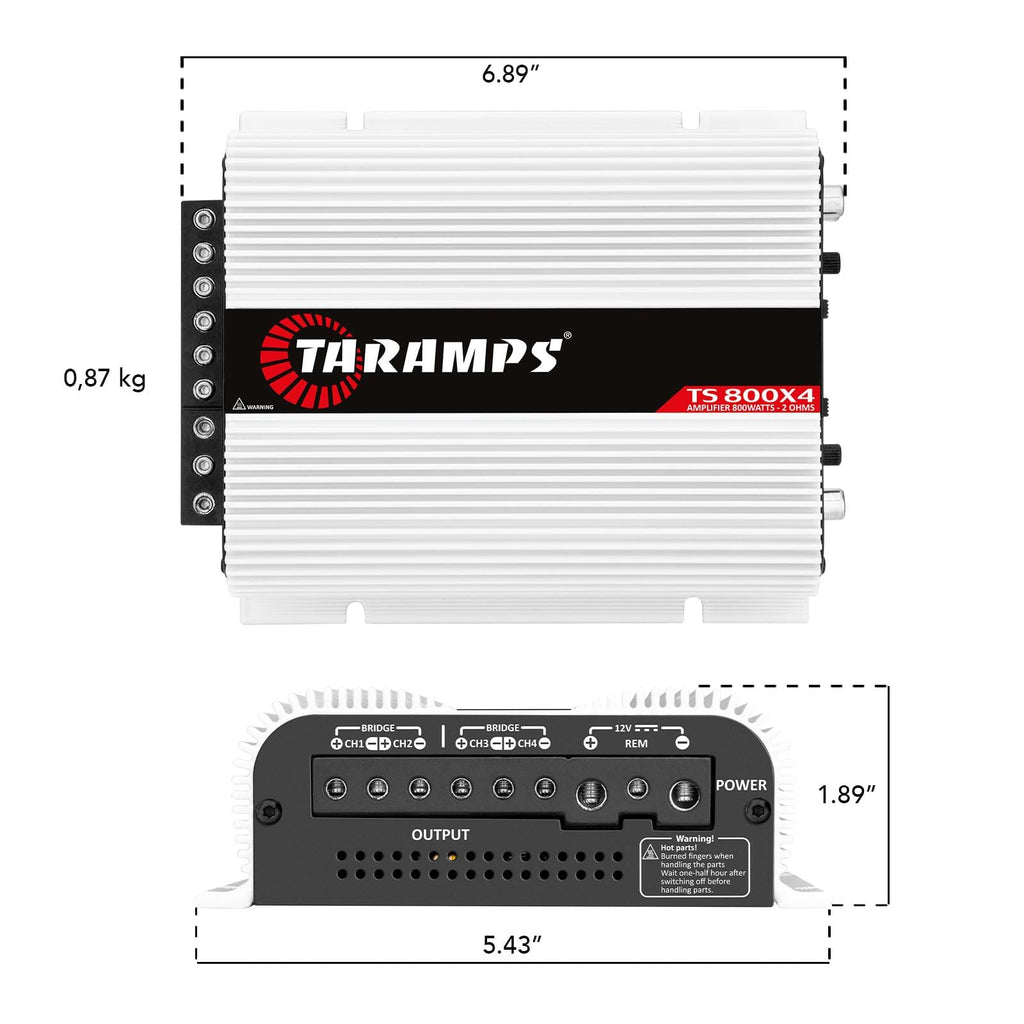 Taramps 800x4 Amplifier