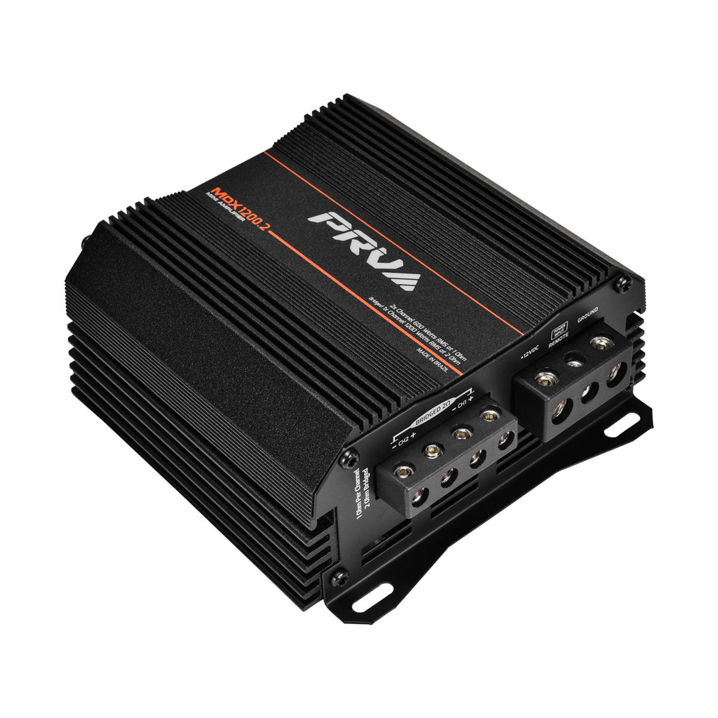 PRV MDX1200.2 1 Ohm 2 Channel Full Range Amplifier