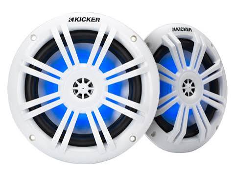 Kicker 6.5 Coaxial Marine Speaers