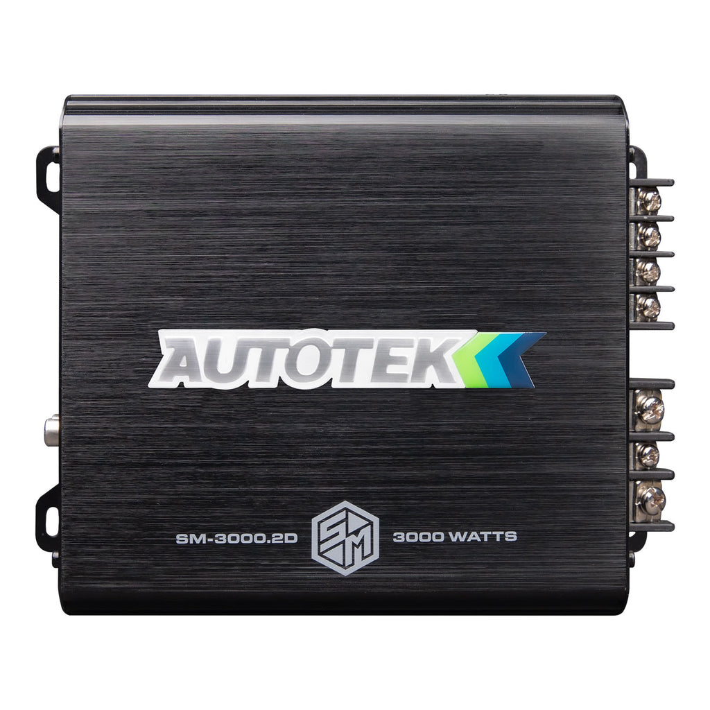 AutoTek Street Machine 3000 Watt Two Channel Amplifier