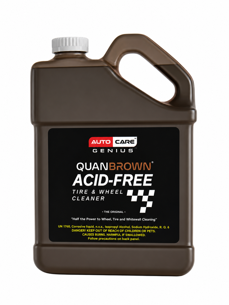 Quan Brown Acid-Free Tire & Wheel Cleaner 1 gallon