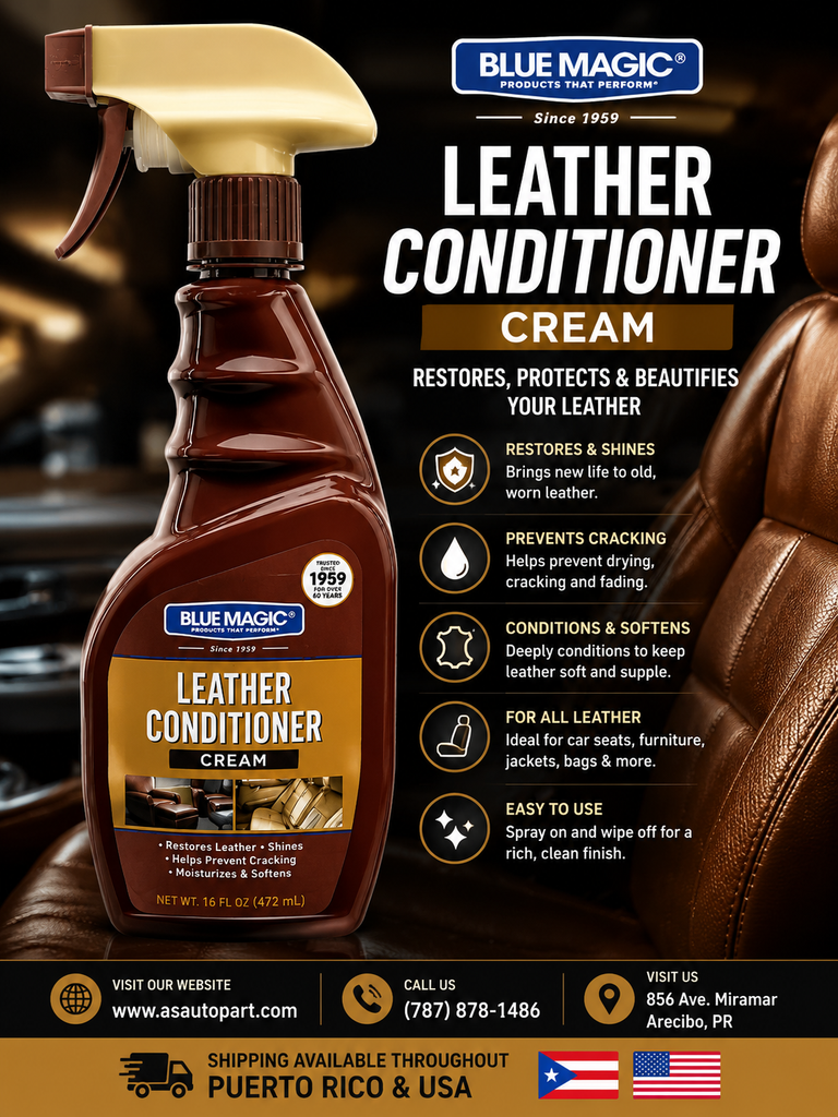 Blue Magic Leahter Cream Conditioner 16oz