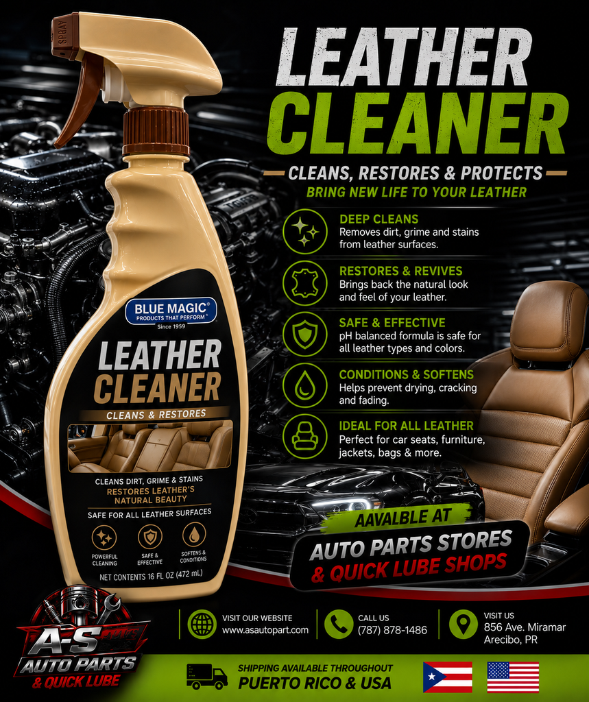 Blue Magic Leahter and Vinyl Cleaner 16oz