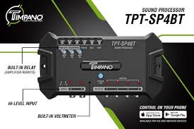 Timpano Bluetooth Car Audio Signal Processor