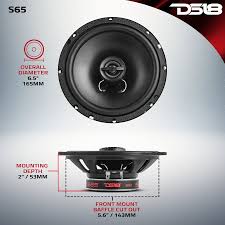 DS18 6.5" 2-Way Coaxial Speakers