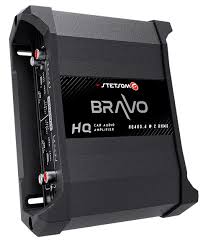 Stetsom Bravo HQ 400.4 Multichannel Car Audio Digital Amplifier - 2 Ohms Stable 4